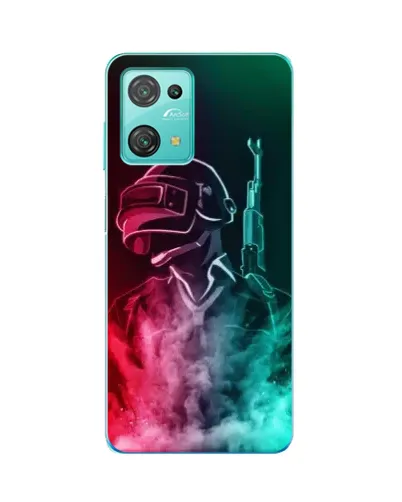 Чехол для Blackview Oscal C30 с картинкой «PUBG — огненный воин»