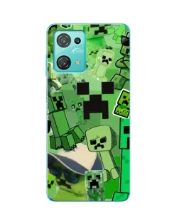 Чохол для Blackview Oscal C30 з картинкою «Кріпери Minecraft»