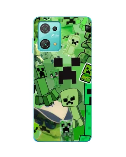 Чехол для Blackview Oscal C30 с картинкой «Криперы Minecraft» Чехол для Blackview Oscal C30 с картинкой «Криперы Minecraft»