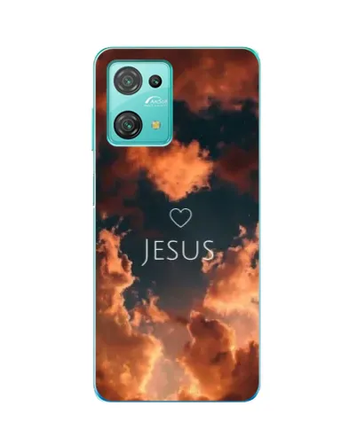 Чехол для Blackview Oscal C30 с картинкой «Сияние Имени Jesus»