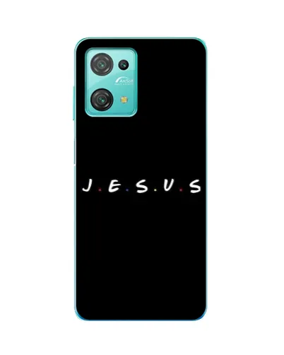 Чехол для Blackview Oscal C30 с картинкой «Точки веры J.E.S.U.S.»