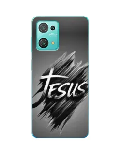 Чехол для Blackview Oscal C30 с картинкой «Надпись Jesus Graffiti»
