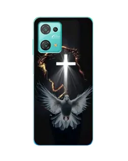 Чехол для Blackview Oscal C30 с картинкой «Голубь и Свет»