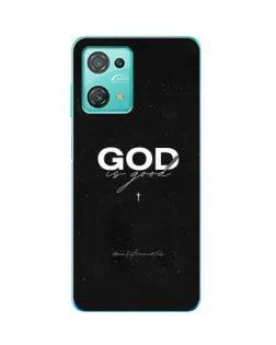 Чехол для Blackview Oscal C30 с картинкой «GOD — Бог над всем»