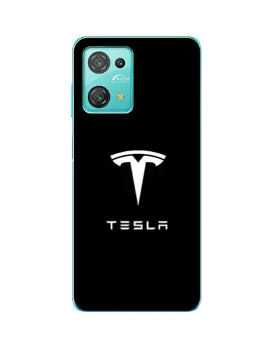 Чехол для Blackview Oscal C30 с картинкой «Tesla White Logo» Чехол для Blackview Oscal C30 с картинкой «Tesla White Logo»