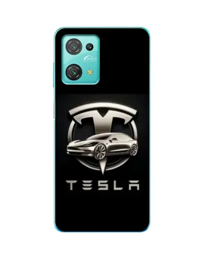 Чехол для Blackview Oscal C30 с картинкой «Tesla — серебристое авто» Чехол для Blackview Oscal C30 с картинкой «Tesla — серебристое авто»