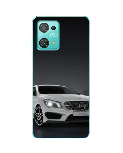Чехол для Blackview Oscal C30 с картинкой «Mercedes AMG GT Silver»