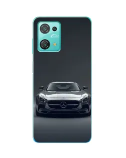 Чехол для Blackview Oscal C30 с картинкой «Mercedes на черном»