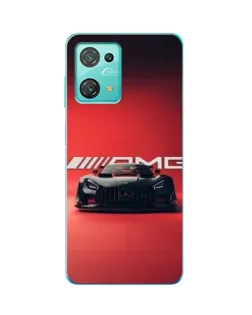 Чехол для Blackview Oscal C30 с картинкой «Mercedes AMG — красная линия»