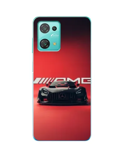 Чехол для Blackview Oscal C30 с картинкой «Mercedes AMG — красная линия»
