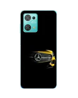Чехол для Blackview Oscal C30 с картинкой «Mercedes — ретро стиль»