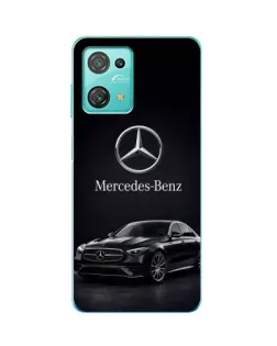 Чехол для Blackview Oscal C30 с картинкой «Mercedes — решетка радиатора»