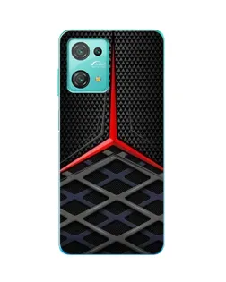 Чехол для Blackview Oscal C30 с картинкой «Mercedes Carbon Grid»