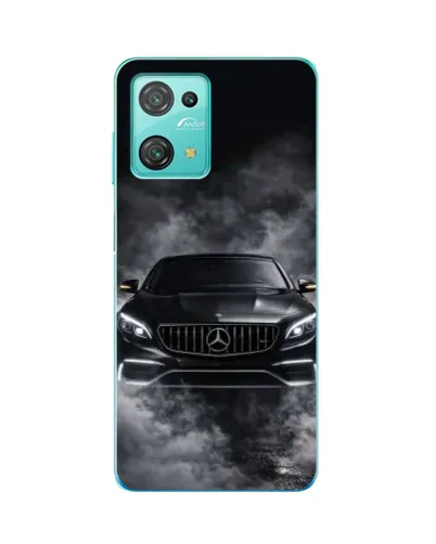 Чехол для Blackview Oscal C30 с картинкой «Mercedes в дыму»