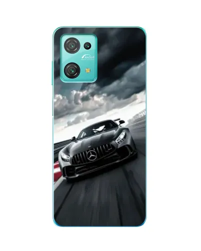 Чехол для Blackview Oscal C30 с картинкой «Гоночный Mercedes AMG»