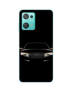 Чохол для Blackview Oscal C30 з картинкою «Audi — нічний контур»
