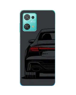 Чохол для Blackview Oscal C30 з картинкою «Задня частина Audi — арт»