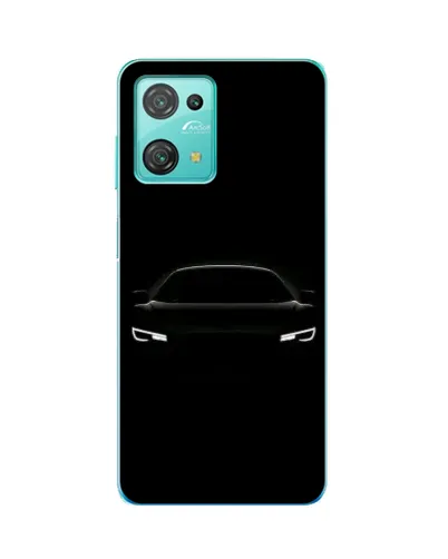 Чехол для Blackview Oscal C30 с картинкой «Взгляд Audi в темноте»