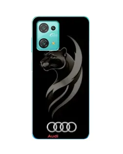 Чохол для Blackview Oscal C30 з картинкою «Графіка — пантера та Audi»