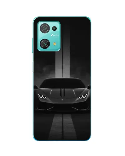 Чехол для Blackview Oscal C30 с картинкой «Lamborghini симметрия дорог»