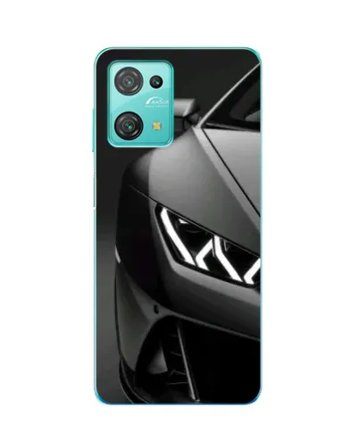 Чехол для Blackview Oscal C30 с картинкой «Lamborghini фары детализация»