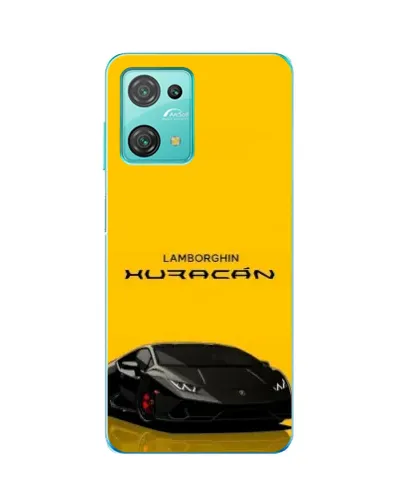 Чехол для Blackview Oscal C30 с картинкой «Lamborghini Huracan черный»