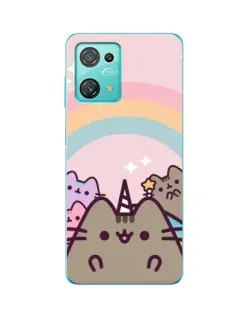 Чехол для Blackview Oscal C30 с картинкой «Единорог Pusheen»