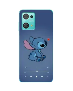 Чехол для Blackview Oscal C30 с картинкой «Музыкальный Stitch»