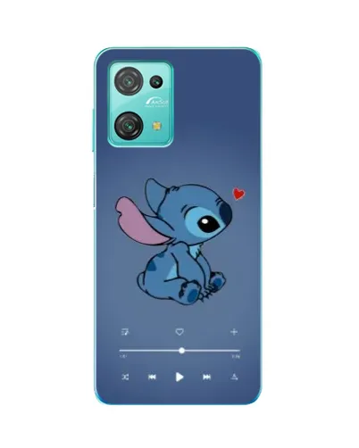 Чехол для Blackview Oscal C30 с картинкой «Музыкальный Stitch»