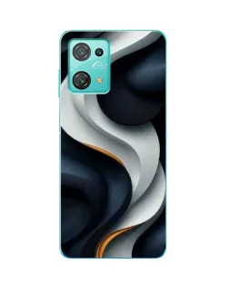 Чохол для Blackview Oscal C30 з картинкою «Об'ємні чорно-білі стрічки» Чохол для Blackview Oscal C30 з картинкою «Об'ємні чорно-білі стрічки»