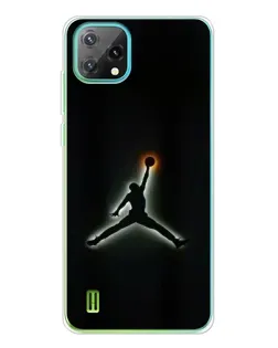 Чехол для Blackview Oscal C60 с картинкой «Jordan Gradient Logo»