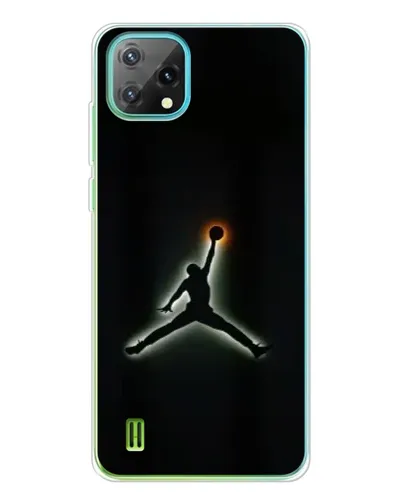 Чехол для Blackview Oscal C60 с картинкой «Jordan Gradient Logo»