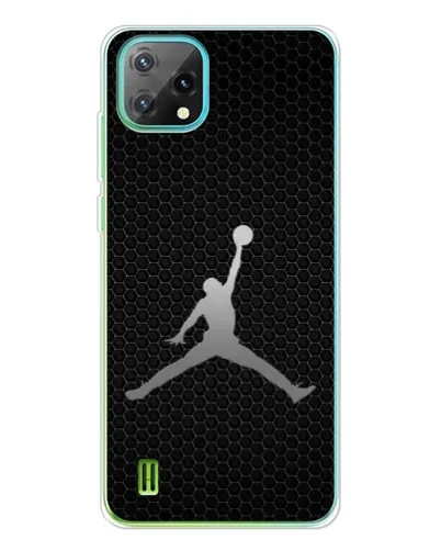 Чехол для Blackview Oscal C60 с картинкой «Jordan Dark Carbon»