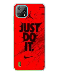 Чехол для Blackview Oscal C60 с картинкой «Nike Just Do It»