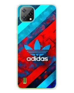 Чехол для Blackview Oscal C60 с картинкой «Абстракция Adidas»