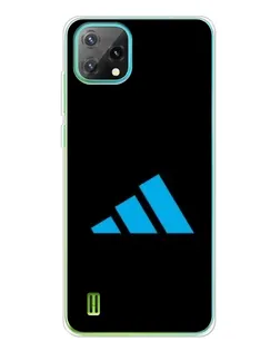 Чехол для Blackview Oscal C60 с картинкой «Adidas Cyan Logo»
