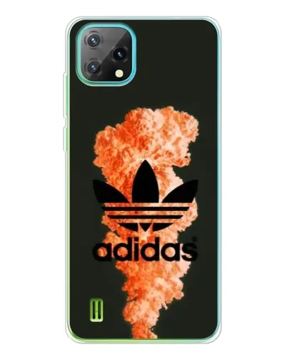 Чехол для Blackview Oscal C60 с картинкой «Оранжевый дым Adidas» Чехол для Blackview Oscal C60 с картинкой «Оранжевый дым Adidas»