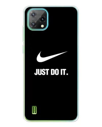 Чехол для Blackview Oscal C60 с картинкой «Классический принт Nike»