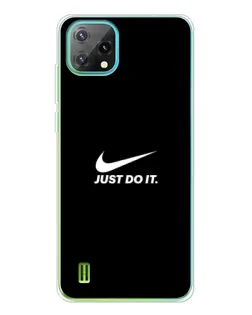 Чехол для Blackview Oscal C60 с картинкой «Минимализм от Nike»