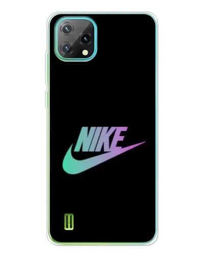 Чехол для Blackview Oscal C60 с картинкой «Nike — городская ночь»