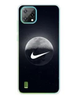 Чехол для Blackview Oscal C60 с картинкой «Nike в стиле граффити»