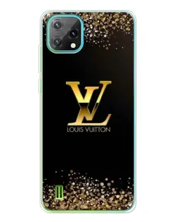 Чехол для Blackview Oscal C60 с картинкой «LV — золотые искры»