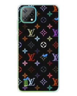 Чехол для Blackview Oscal C60 с картинкой «Цветная монограмма LV»