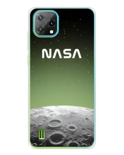 Чехол для Blackview Oscal C60 с картинкой «NASA — лунный градиент»