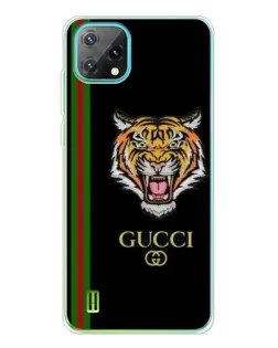 Чехол для Blackview Oscal C60 с картинкой «Тигр Gucci»