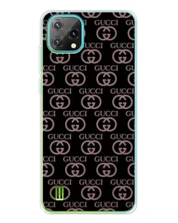 Чехол для Blackview Oscal C60 с картинкой «Классическая монограмма Gucci»