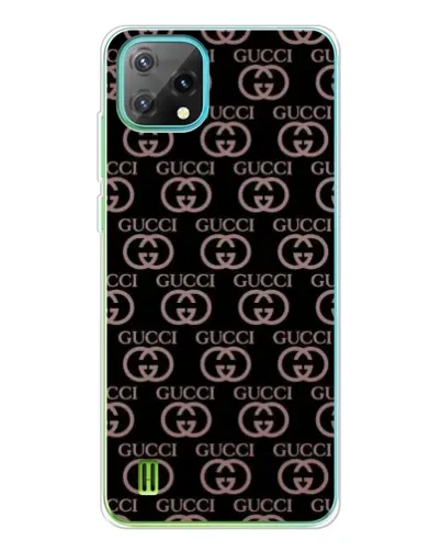 Чехол для Blackview Oscal C60 с картинкой «Классическая монограмма Gucci»