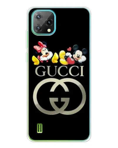 Чехол для Blackview Oscal C60 с картинкой «Gucci — герои Disney»