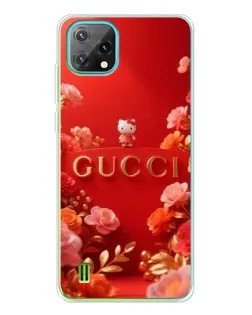 Чехол для Blackview Oscal C60 с картинкой «Gucci — золотой сад»