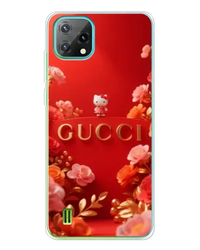 Чехол для Blackview Oscal C60 с картинкой «Gucci — золотой сад»